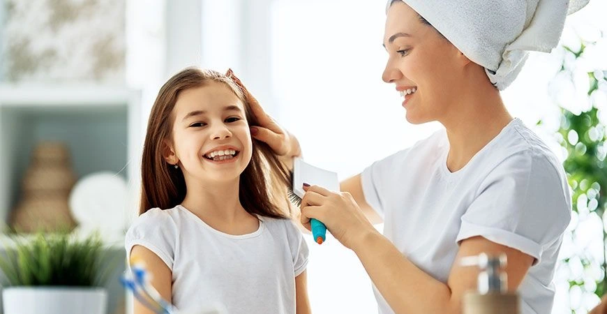 Tips merawat rambut anak rontok