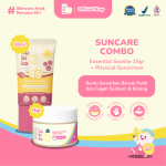 Nubiko Active Kids Combo - Nubiko Essential Soothe 14,5 gr, Nubiko Hair Lotion 100 ml & Nubiko Physical Sunscreen SPF 45 PA++++