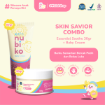 Nubiko Skin Savior Essential Soothe 30gr Moisturizer Anak & Baby Cream 50gr dengan Bisabolol