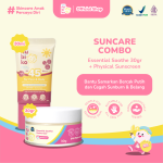 Nubiko Sun Care - Nubiko Essential Soothe 30 gr & Nubiko Physical Sunscreen SPF 45 PA ++++ 30ml