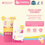 Nubiko Sun Care - Nubiko Essential Soothe with Melicica 15 gr+ Nubiko Physical Sunscreen SPF 45 PA ++++ 30ml