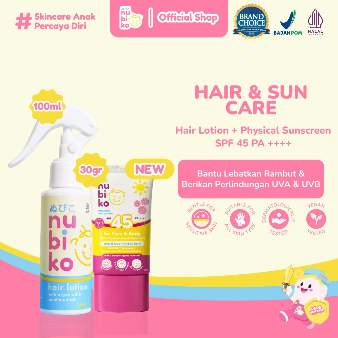 Salinan SKU Hair Lotion Lama SS Nubiko Hair & Sun Care - Image 1