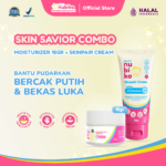 Nubiko Skin Savior Combo -  Skinpair Cream with 1% Bisabolol 50gr & Essential Soothe with Melicica™ 15 gr