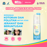 Nubiko Hydra Gentle Facial Foam with Ectoin & Biome Balancer 50 ml - Facial Wash Anak Sabun Wajah Anak