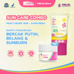 Nubiko Sun Care - Essential Soothe with Melicica™ 15 gr dan  Physical Sunscreen SPF 45 PA ++++ 30ml